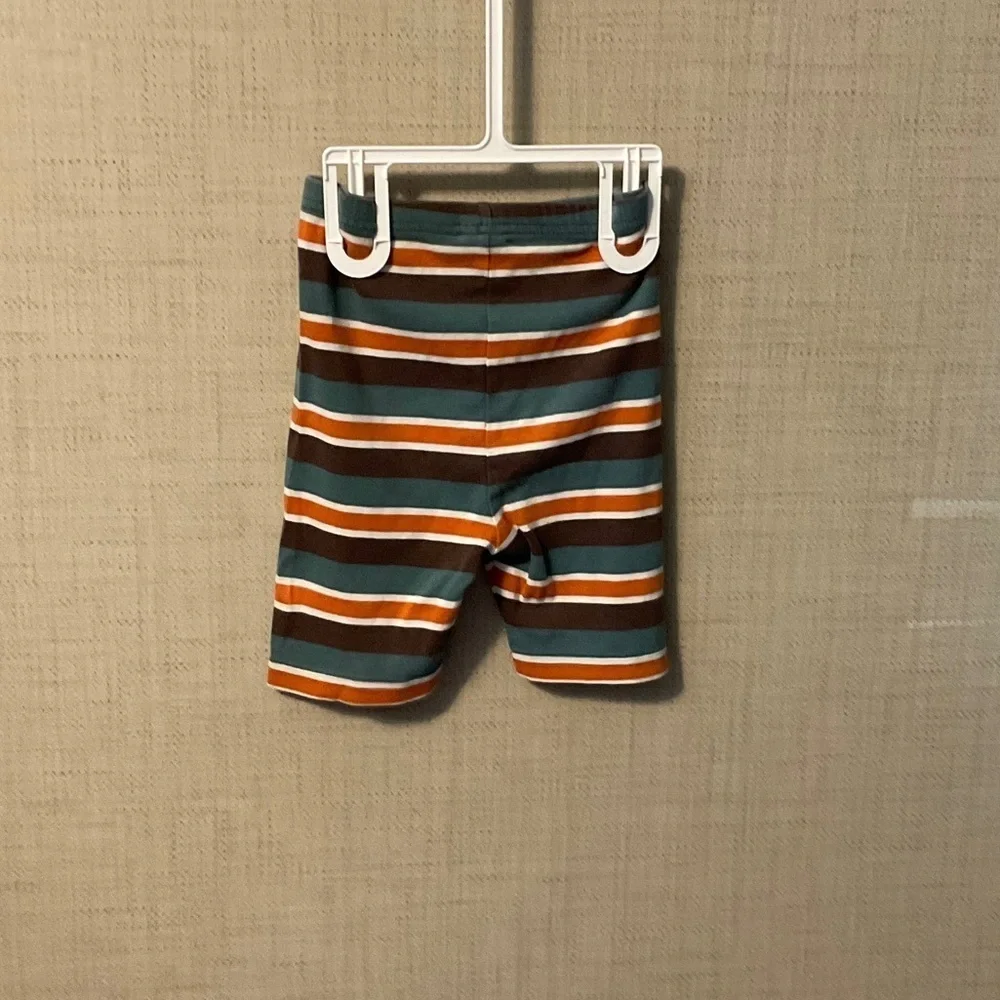 Gymboree Orange and White Striped Kids Shorts